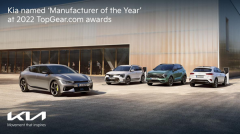 <b>起亚荣获《TopGear》“2022年度汽车制造商”大奖</b>
