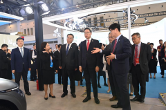 <b>起亚携全球车型亮相第五届中韩贸易投资博览会</b>