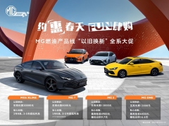<b>至高优惠24000元，MG全系大促诚意“价”到</b>
